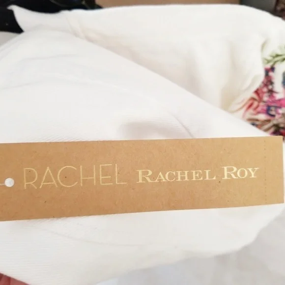 Rachel Roy Denim Bomber Jacket - Picture 5 of 6